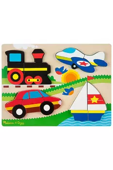 Мои первые пазлы - транспорт