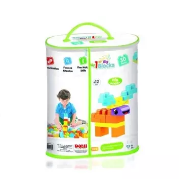 Мой первый конструктор, 30 элементов, в сумке