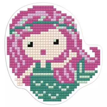 Мозаика кристальная - Русалочка