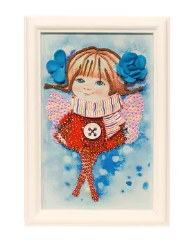 Мозаика малая из пайеток - Фея