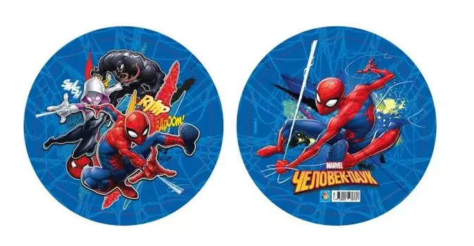 Мяч пвх Marvel Мстители Человек Паук, полноцветный, 23 см