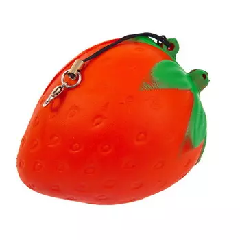 Мягкая игрушка антистресс – Клубничка, 8 см