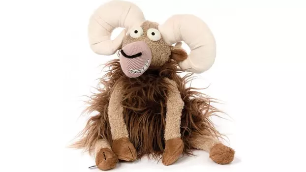 Мягкая игрушка – Баран, размер 43 х 23 х 20 см.