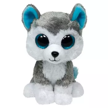 Мягкая игрушка Beanie Boo's - Волчонок Slush, 25 см