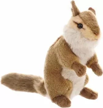 Мягкая игрушка – Бурундук сидящий, 16 см