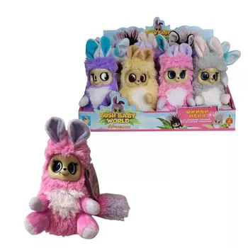 Мягкая игрушка Bush Baby World - Пушастики – Исси, розовый