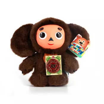 Мягкая Игрушка Чебурашка 17 см., с пластиковой мордочкой, озвученная