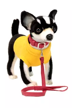 Мягкая игрушка – Чихуахуа черная, 27 см.