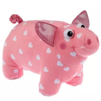 Мягкая игрушка Деревяшки - Поросенок Хрю, 15 см