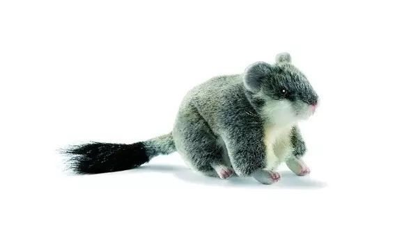 Мягкая игрушка - Хомячок джунгарский, 12 см.