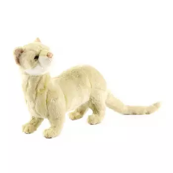 Мягкая игрушка - Хорек кремовый, 25 см