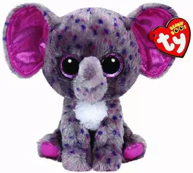 Мягкая игрушка из серии Beanie Boo's Слоненок Specks, 15 см