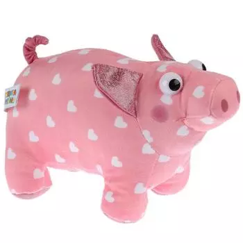 Мягкая игрушка из серии Деревяшки - Поросенок Хрю, 20 см.