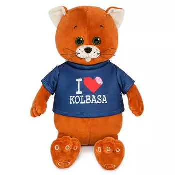 Мягкая игрушка из серии Колбаскин&amp;Мышель - Колбаскин Фанат Колбасы, 20 см., в коробке