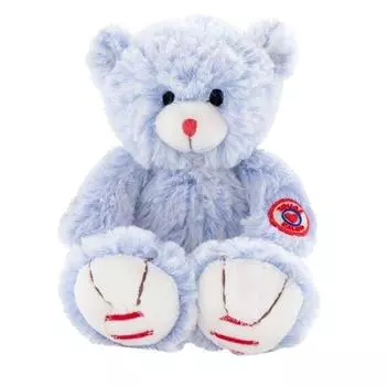 Мягкая игрушка из серии Руж - Мишка маленький голубой, 19 см.