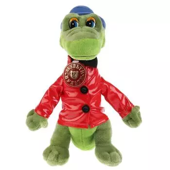 Мягкая игрушка – Крокодил Гена из мультсериала Крокодил Гена и его друзья, 21 см