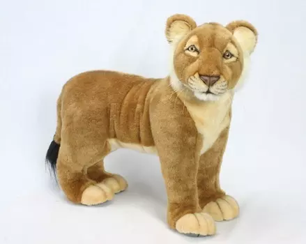 Мягкая игрушка - Львенок стоящий, 55 см.