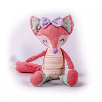 Мягкая игрушка - Лисичка Розочка, 23 см