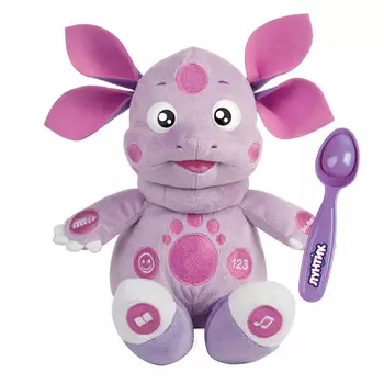 Мягкая игрушка - Лунтик кушает с ложечки, 24 см, 10 функций
