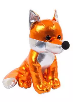 Мягкая игрушка – Металлик. Лиса, 16 см