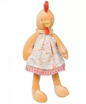 Мягкая игрушка Moulin Roty курочка Маленькая Фелиция, 30 см.
