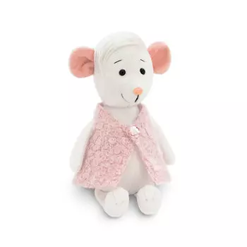 Мягкая игрушка – Мышка Зефирка, 15 см
