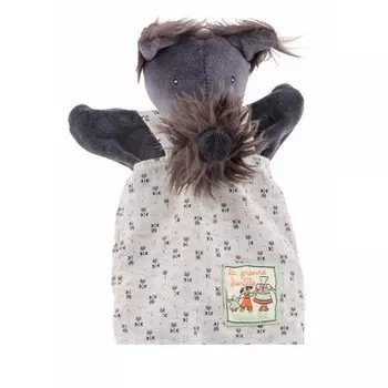 Мягкая игрушка на руку – собака Вальтер, 25 см.