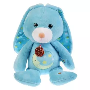 Мягкая игрушка-ночник – Зайка, 25 см, свет и звук