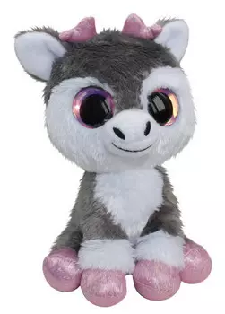 Мягкая игрушка - Олененок Poro, серый, 15 см