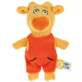 Мягкая игрушка - Оранжевая корова - Теленок Бо, 17 см
