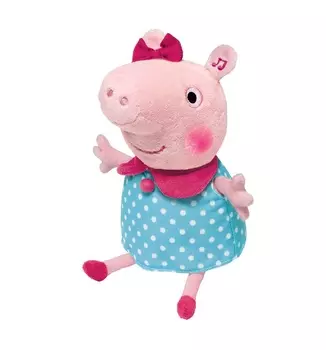 Мягкая игрушка Пеппа, 30 см, Peppa Pig с двигательными, световыми и звуковыми эффектами