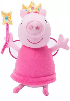 Мягкая игрушка Peppa Pig™ - Пеппа Фея с палочкой, 20 см