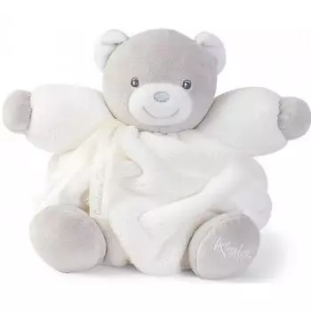 Мягкая игрушка Плюм - Мишка, кремовый, маленький