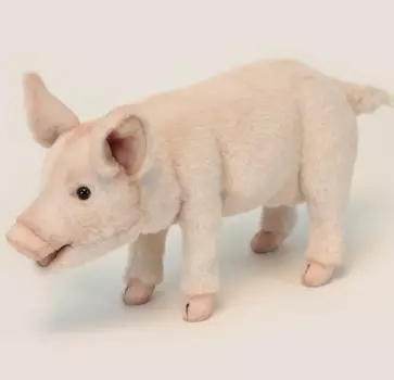 Мягкая игрушка – Поросенок, 34 см