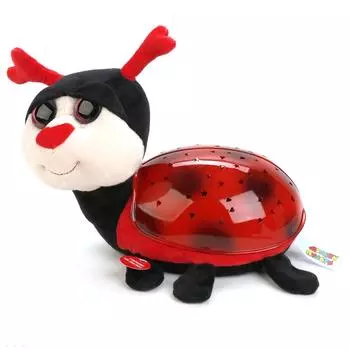 Мягкая игрушка проектор-ночник - Божья коровка, 7 колыбельных