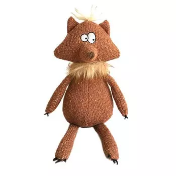 Мягкая игрушка - Рыжий Лис, 19 см