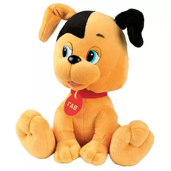 Мягкая игрушка - Щенок из мультфильма Котенок Гав, озвученный, 25 см.