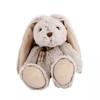 Мягкая игрушка - Сидячий зайка, 22 см