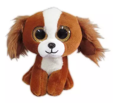 Мягкая игрушка – Собачка коричневая, 15 см