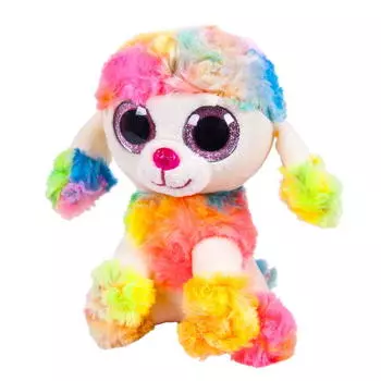 Мягкая игрушка – Собака пудель, мультиколор, 15 см