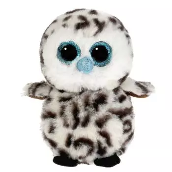 Мягкая игрушка – Совушка, белая, 15 см