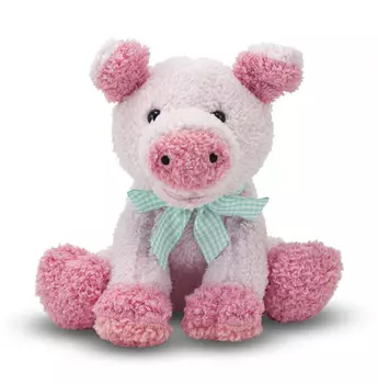 Мягкая игрушка – Свинка, 20 см.