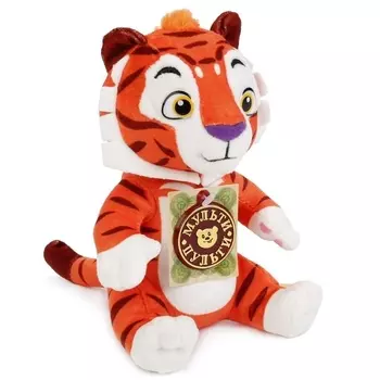 Мягкая игрушка Тиг из серии Тиг и Лео, музыкальный чип, 25 см.