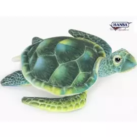 Мягкая игрушка – Зеленая черепаха, 29 см