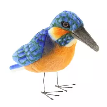 Мягкая игрушка - Зимородок, 15 см