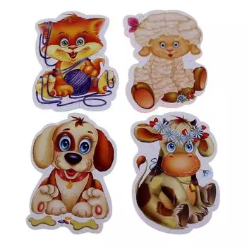 Мягкие пазлы Baby puzzle - Домашние любимцы