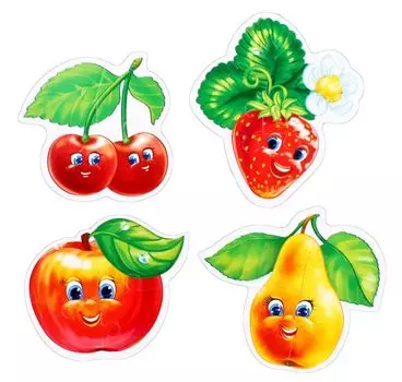 Мягкие пазлы Baby puzzle - Фрукты