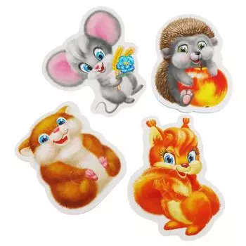 Мягкие пазлы Baby puzzle - Пушистики