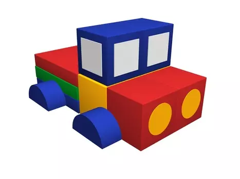 Мягкий игровой комплекс - Пикап