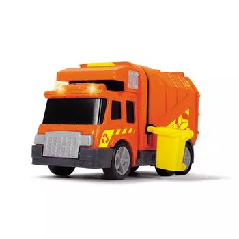 Мусоровоз со светом и звуком, 15 см.
